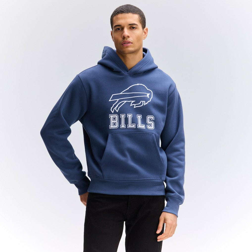 Buffalo Bills IconicFleece Flocked Hoodie Royal | Fanatics