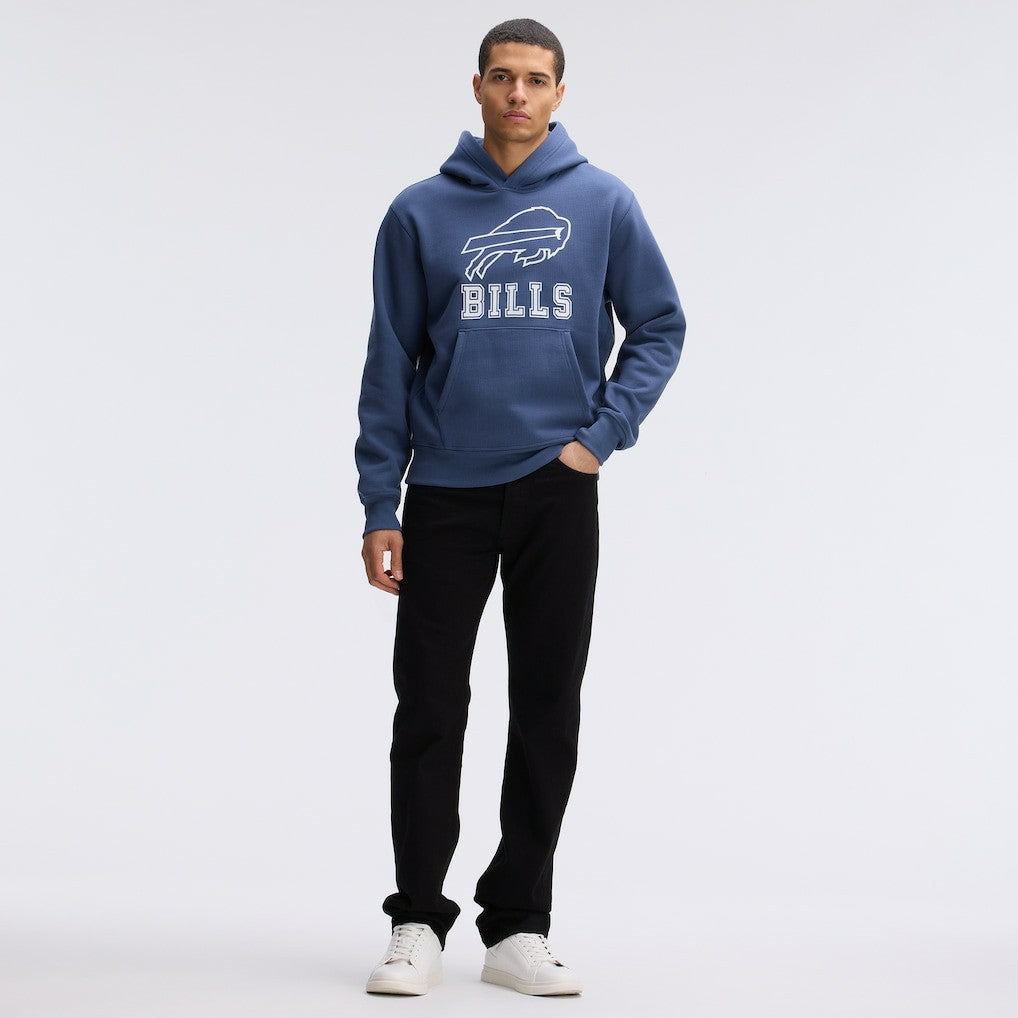Buffalo Bills IconicFleece Flocked Hoodie Royal | Fanatics