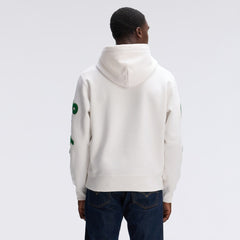 Philadelphia Eagles IconicFleece Letterman Hoodie Oatmeal | Fanatics