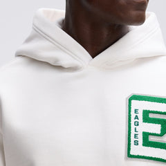 Philadelphia Eagles IconicFleece Letterman Hoodie Oatmeal | Fanatics