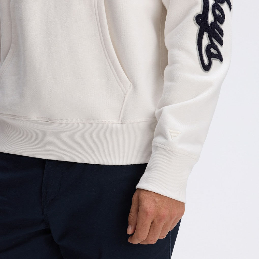 Dallas Cowboys IconicFleece Letterman Hoodie Oatmeal | Fanatics