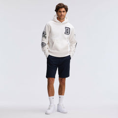 Dallas Cowboys IconicFleece Letterman Hoodie Oatmeal | Fanatics