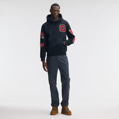 Kansas City Chiefs IconicFleece Letterman Hoodie Black | Fanatics