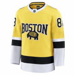 David Pastrnak Boston Bruins Fanatics 2026 NHL Stadium Series Premium Jersey - Gold - NHL
