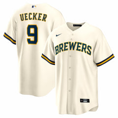 Bob Uecker Milwaukee Brewers Nike Home Retired Player Replica Jersey - MLB