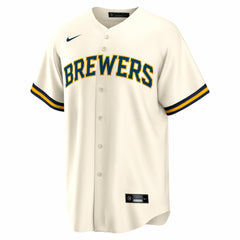 Bob Uecker Milwaukee Brewers Nike Home Retired Player Replica Jersey - MLB