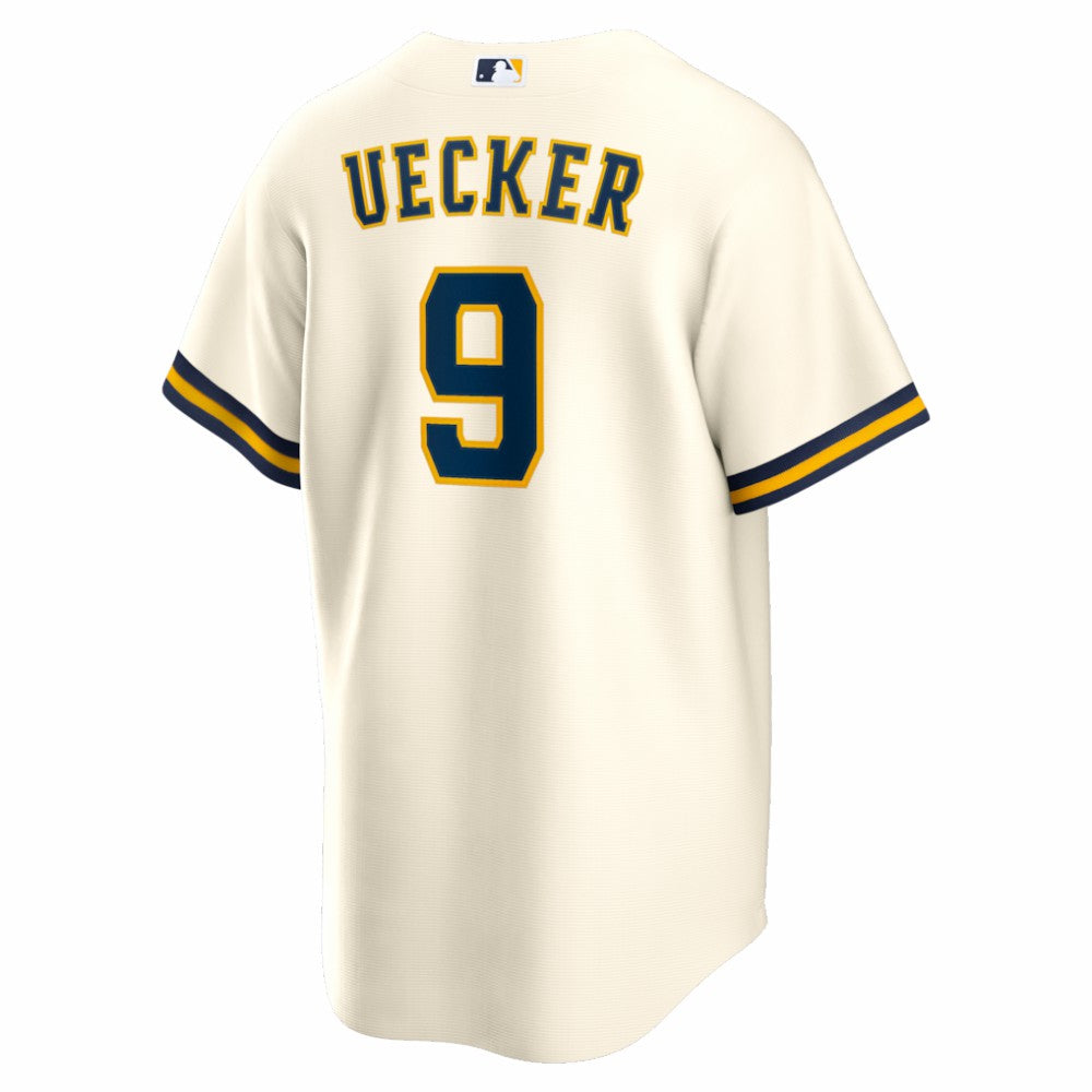 Bob Uecker Milwaukee Brewers Nike Home Retired Player Replica Jersey - MLB