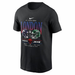 Denver Broncos vs. New York Jets International Games London 2025 T-Shirt Black | Nike for Sale