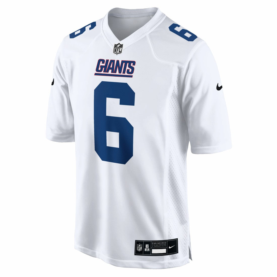 Jaxson Dart New York Giants Fashion Game Jersey Tundra White | Nike for Sale