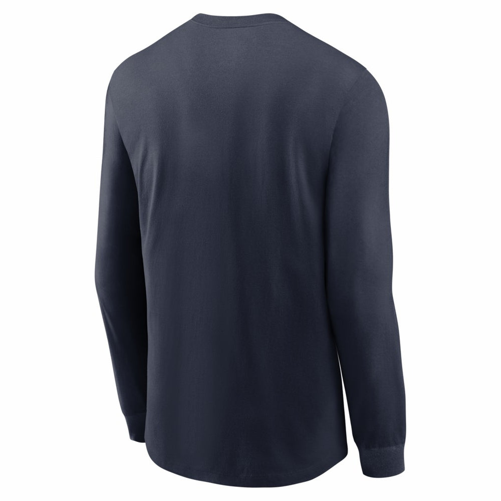 Chicago Bears 2025 NFC North Division Champions Locker Room Trophy Collection Long Sleeve T-Shirt Navy | Nike for Sale