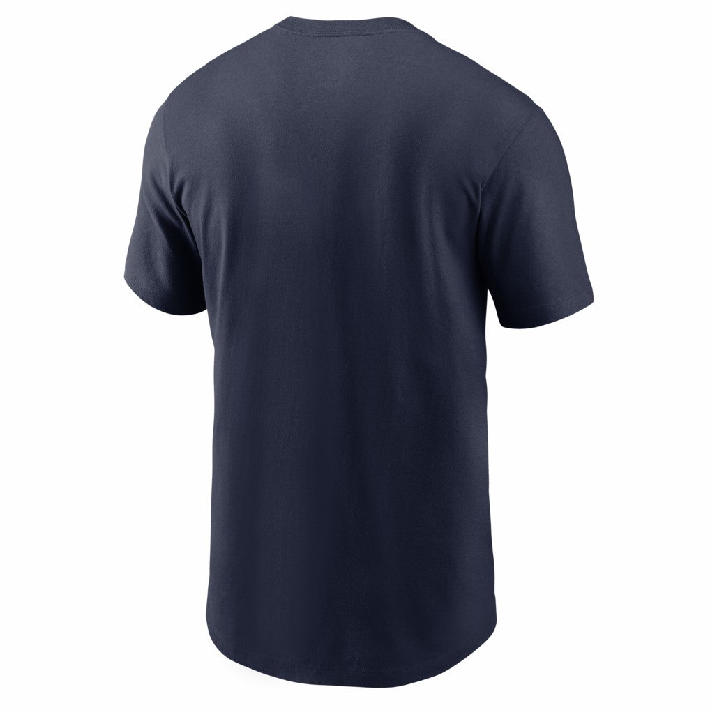 New England Patriots Super Bowl LX Clear Sign T-Shirt Navy | Nike for Sale