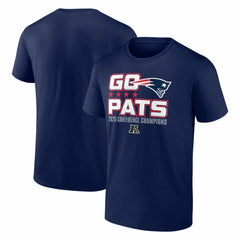 New England Patriots 2025 AFC Champions Hometown T-Shirt Navy | Fanatics