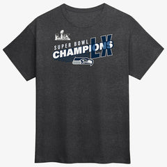 Seattle Seahawks Super Bowl LX Champions Best Teammates Roster T-Shirt Heather Charcoal | Fanatics