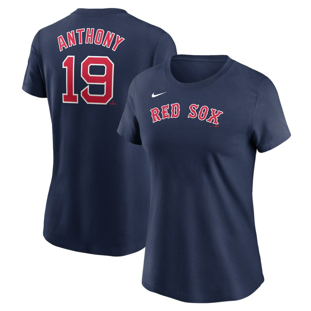 Roman Anthony Boston Red Sox Nike Women's Cooperstown Collection Fuse Name & Number T-Shirt - MLB