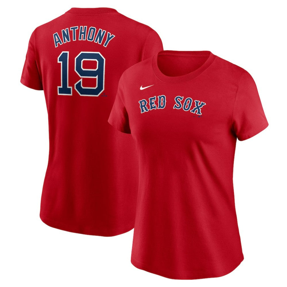 Roman Anthony Boston Red Sox Nike Women's Cooperstown Collection Fuse Name & Number T-Shirt - MLB