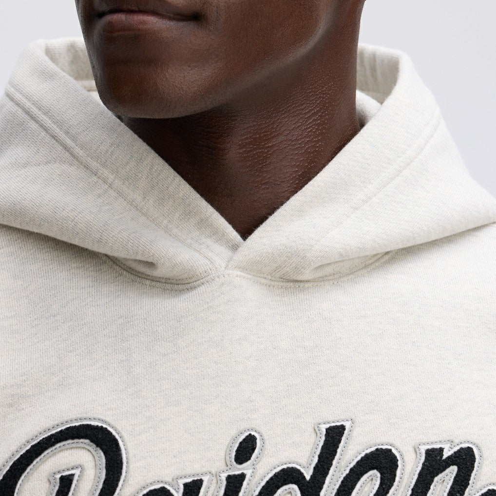 Las Vegas Raiders IconicFleece Tipped Hoodie Oatmeal | Fanatics