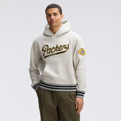 Green Bay Packers IconicFleece Tipped Hoodie Oatmeal | Fanatics
