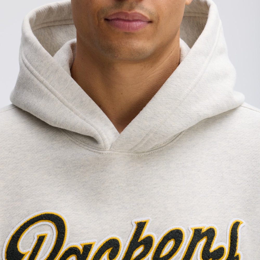 Green Bay Packers IconicFleece Tipped Hoodie Oatmeal | Fanatics