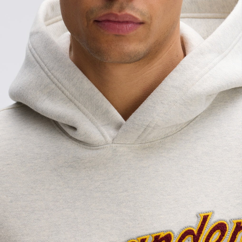 Washington Commanders IconicFleece Tipped Hoodie Oatmeal | Fanatics