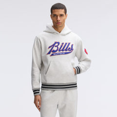 Buffalo Bills IconicFleece Tipped Hoodie Heather Gray | Fanatics