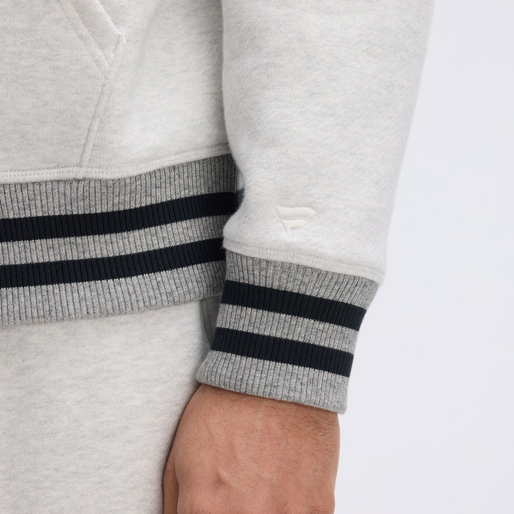 Buffalo Bills IconicFleece Tipped Hoodie Heather Gray | Fanatics