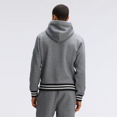 Philadelphia Eagles IconicFleece Tipped Hoodie Athletic Heather Gray | Fanatics