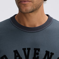 Baltimore Ravens IconicFleece Short Sleeve Sweatshirt Charcoal | Fanatics