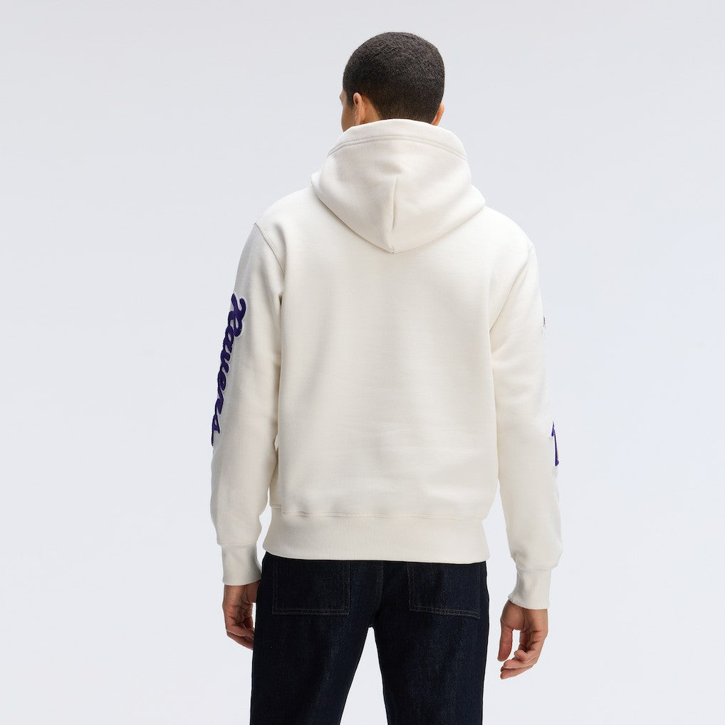 Baltimore Ravens IconicFleece Letterman Hoodie Oatmeal | Fanatics
