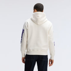Baltimore Ravens IconicFleece Letterman Hoodie Oatmeal | Fanatics