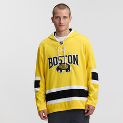 Boston Bruins Fanatics 2026 NHL Stadium Series Lace Up Hoodie - Gold - NHL