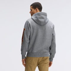 Washington Commanders IconicFleece Letterman Hoodie Athletic Heather Gray | Fanatics