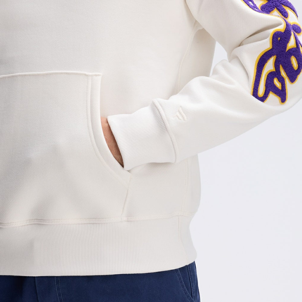 Minnesota Vikings IconicFleece Letterman Hoodie Oatmeal | Fanatics