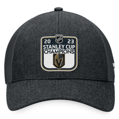 Vegas Golden Knights Fanatics 2023 Stanley Cup Champions Locker Room Adjustable Hat - Charcoal - NHL