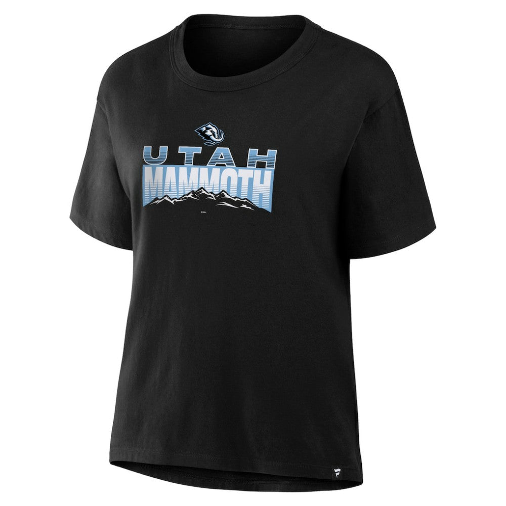Utah Mammoth Fanatics Women's Legacy T-Shirt - Black - NHL