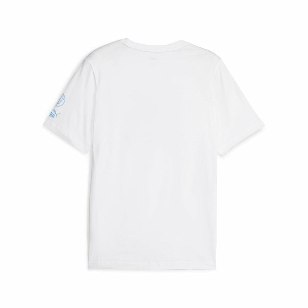 Manchester City FtblCore Graphic T-Shirt White | Puma discount