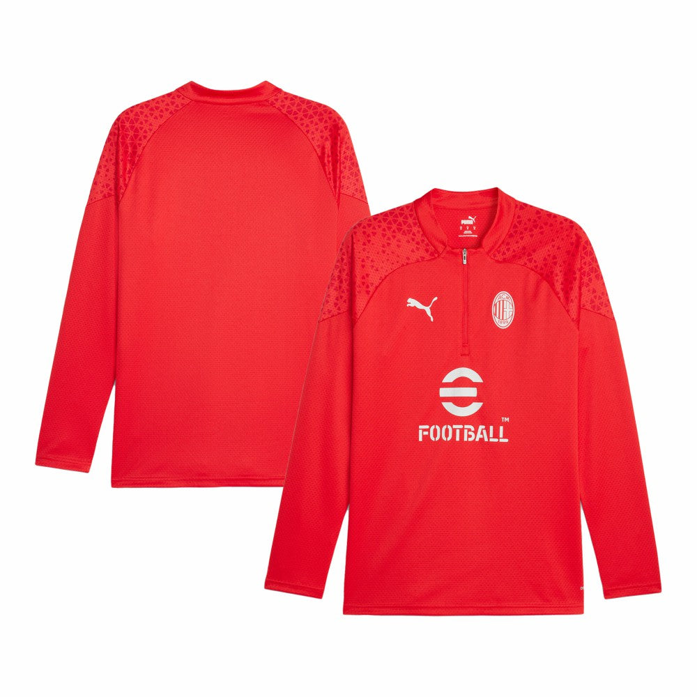 AC Milan 2023/24 Quarter-Zip Training Top Red | Puma online