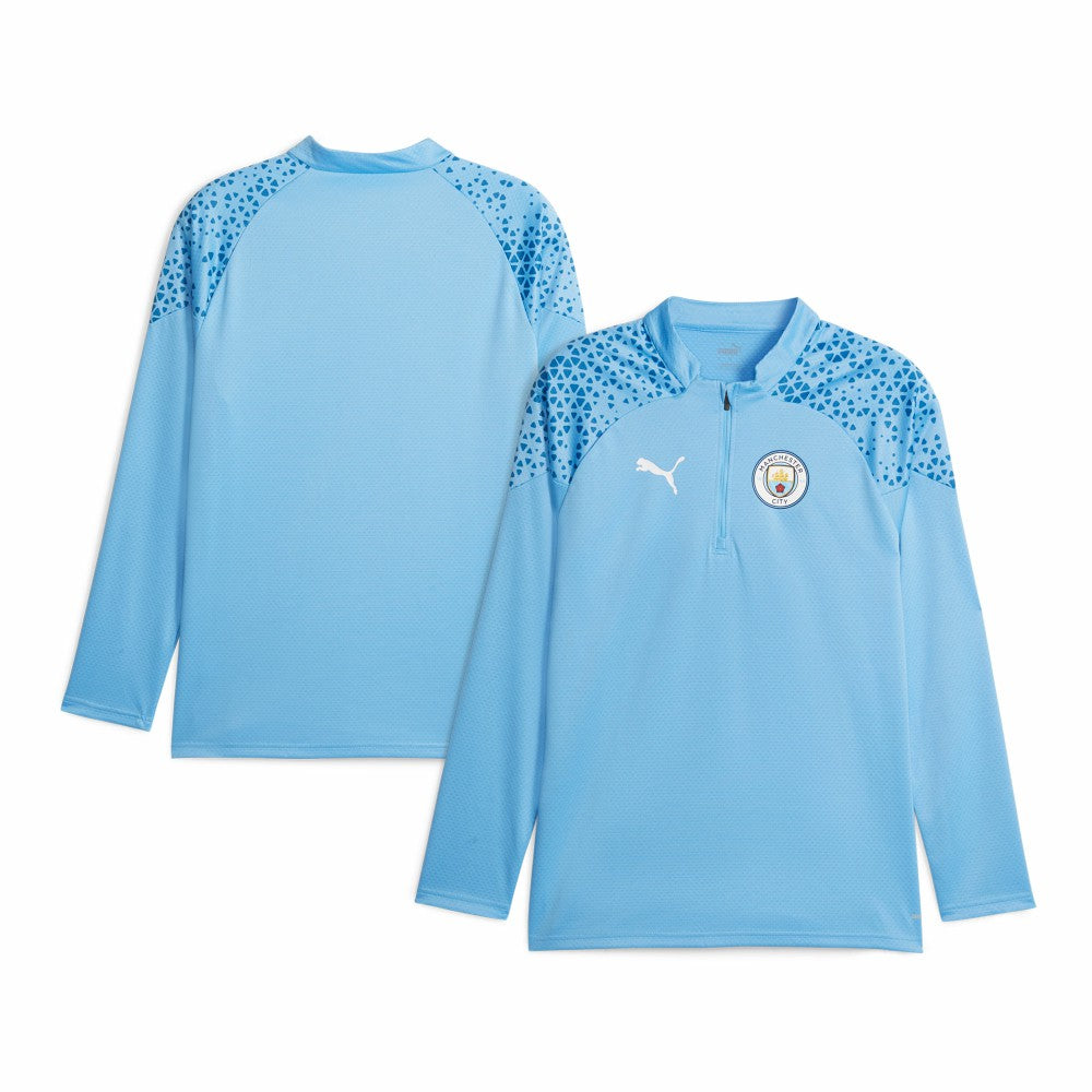 Manchester City 2023/24 Quarter-Zip Training Top Sky Blue | Puma discount