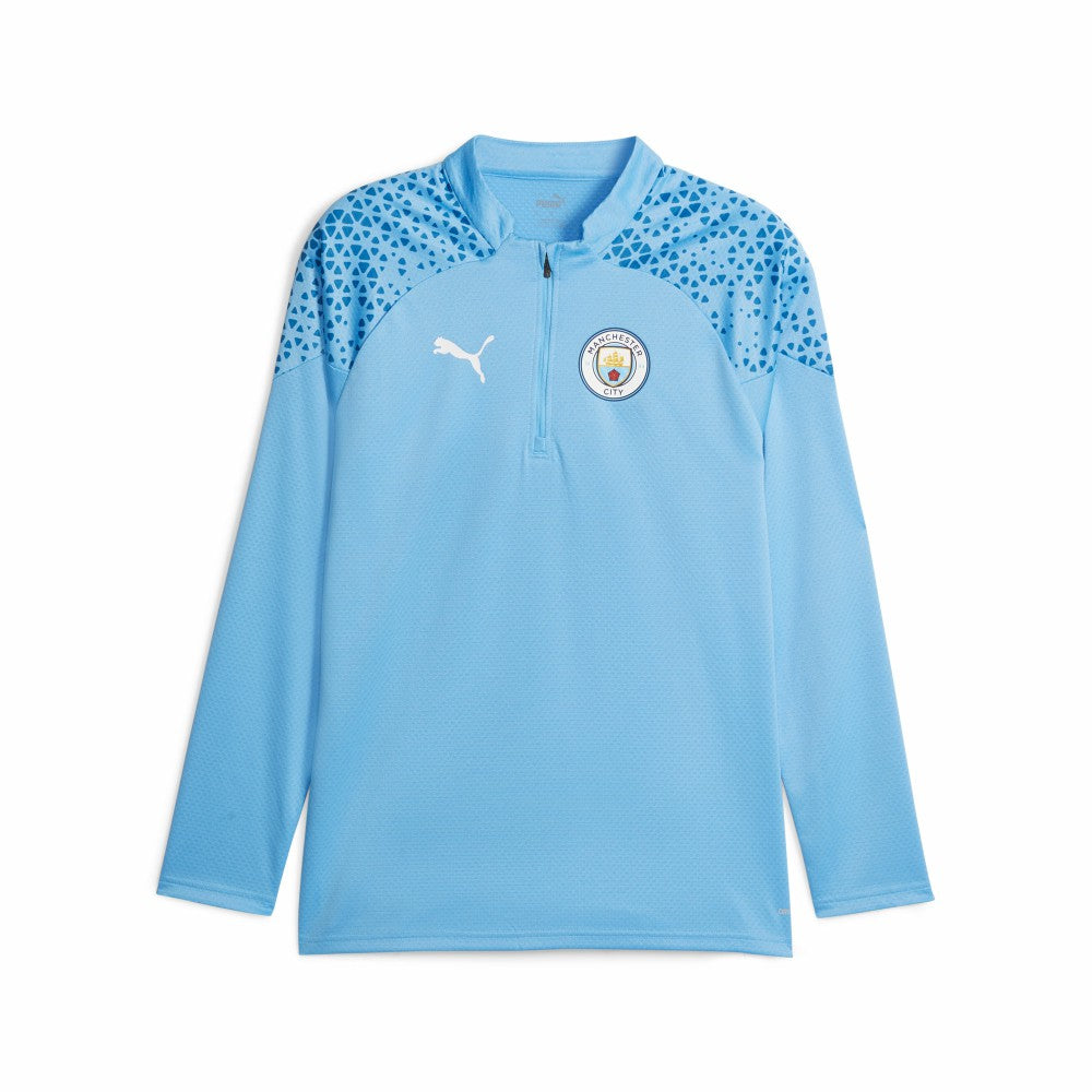 Manchester City 2023/24 Quarter-Zip Training Top Sky Blue | Puma discount