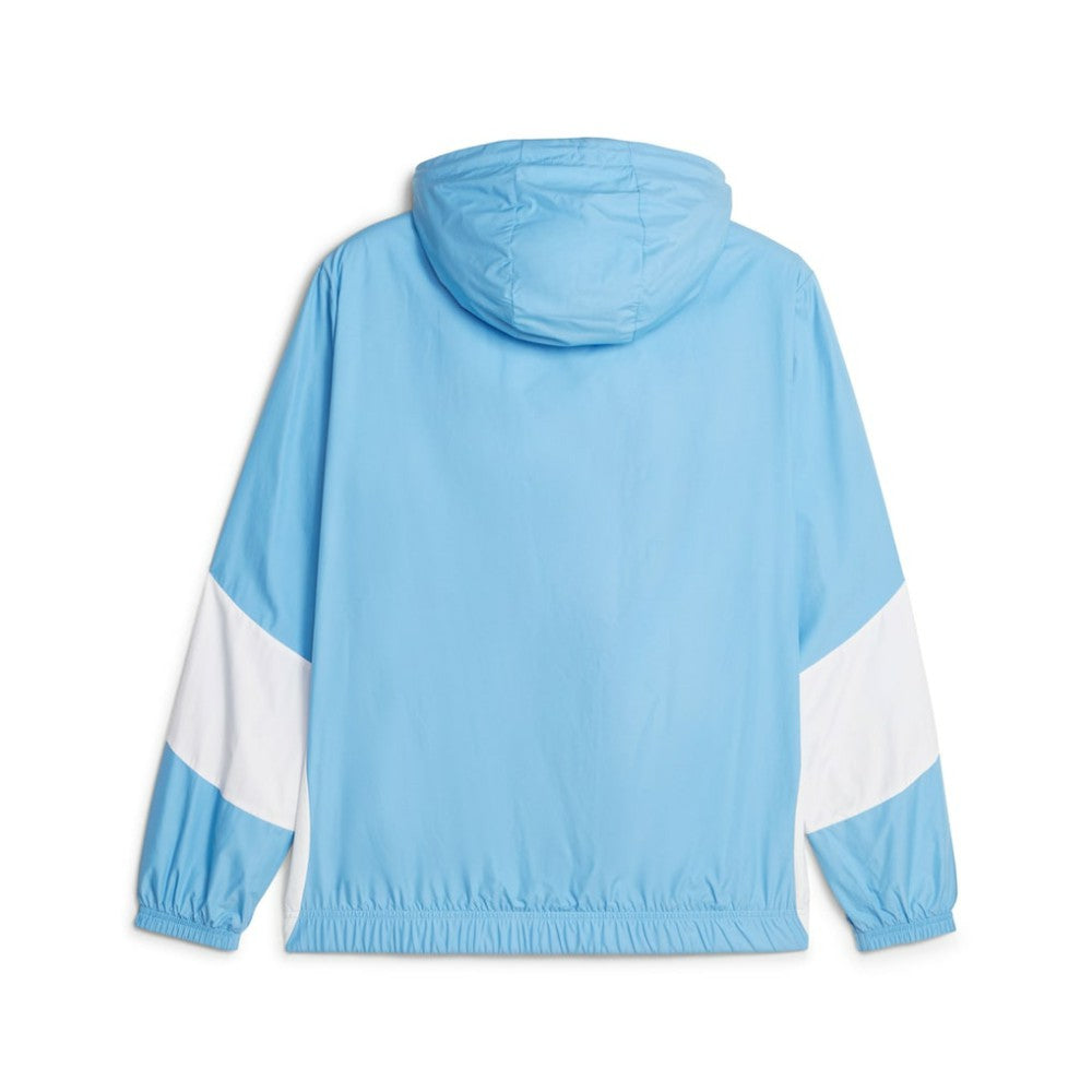 Manchester City 2023/24 Pre-Match Anthem Full-Zip Hoodie Jacket Sky Blue | Puma
