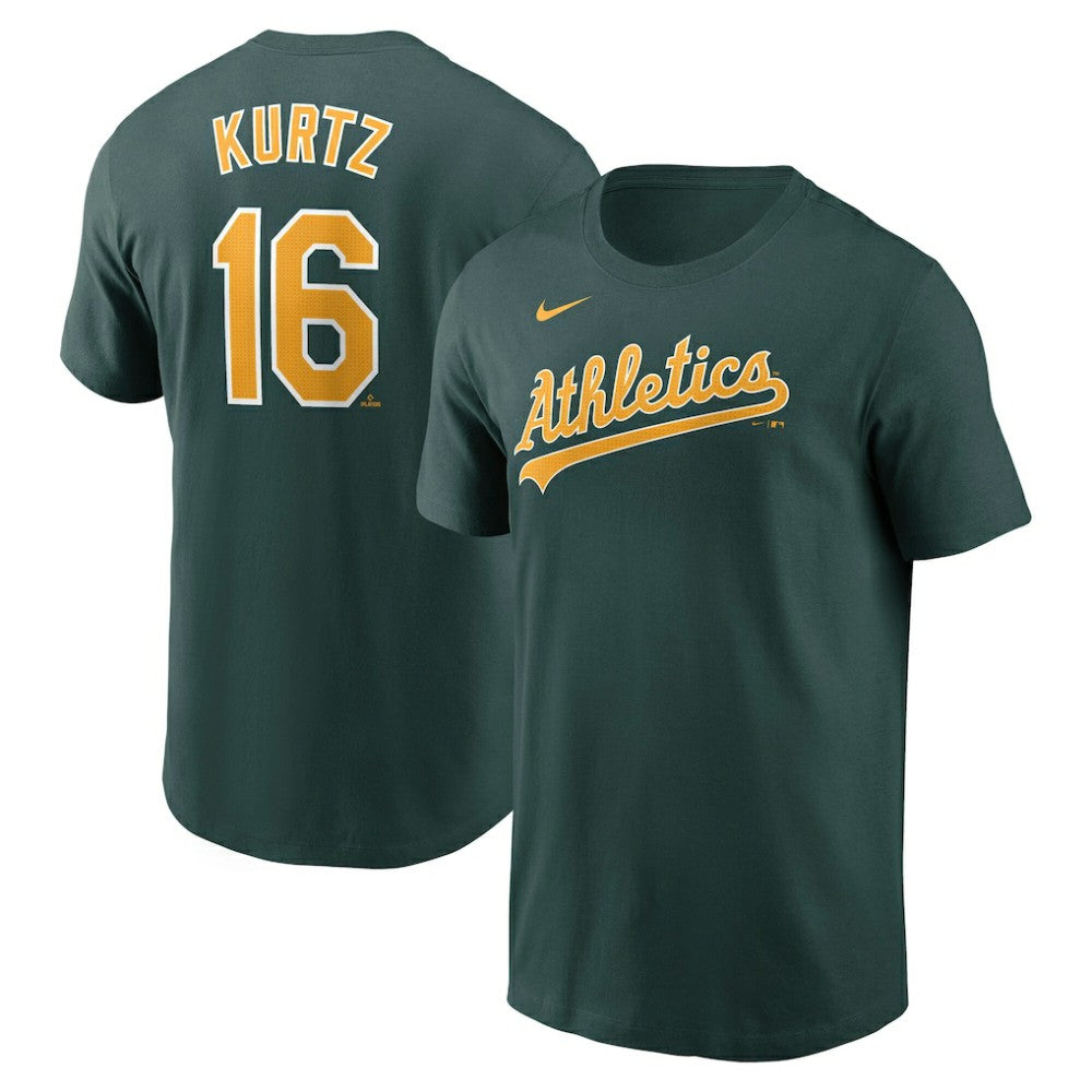 Nick Kurtz Athletics Nike Fuse Name & Number T-Shirt - MLB