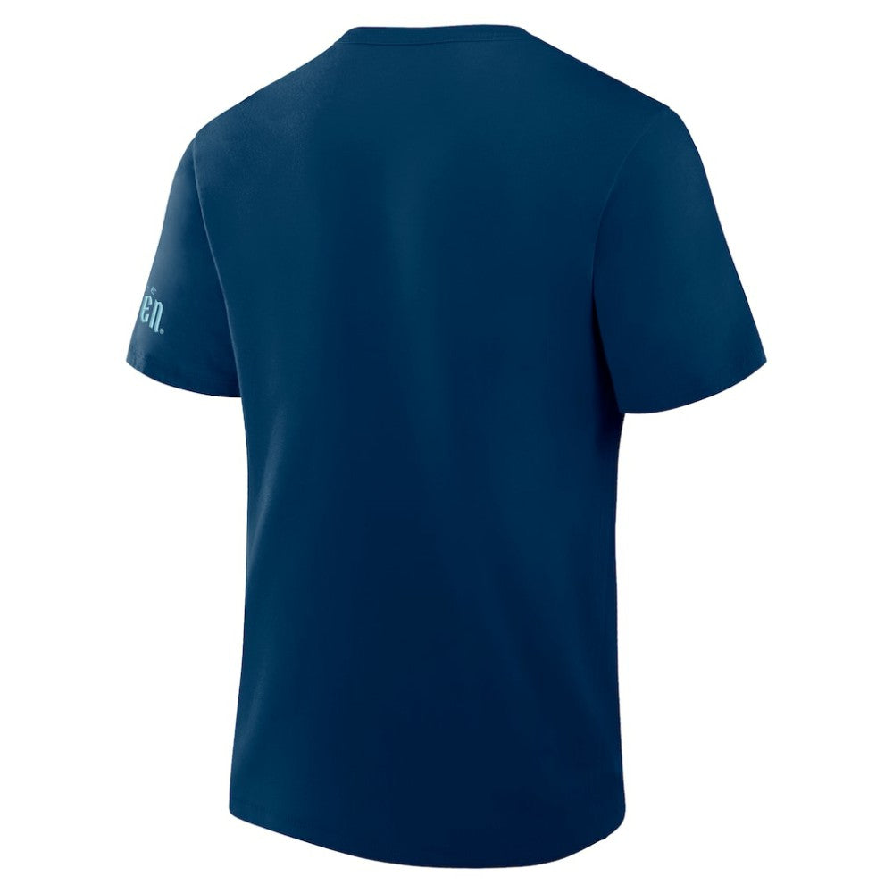 Seattle Kraken Fanatics Team Vision Legacy T-Shirt - Deep Sea Blue - NHL