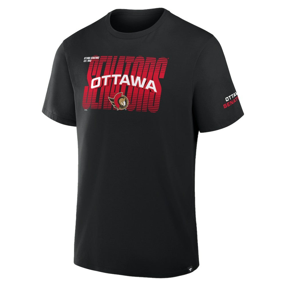 Ottawa Senators Fanatics Team Vision Legacy T-Shirt - Black - NHL