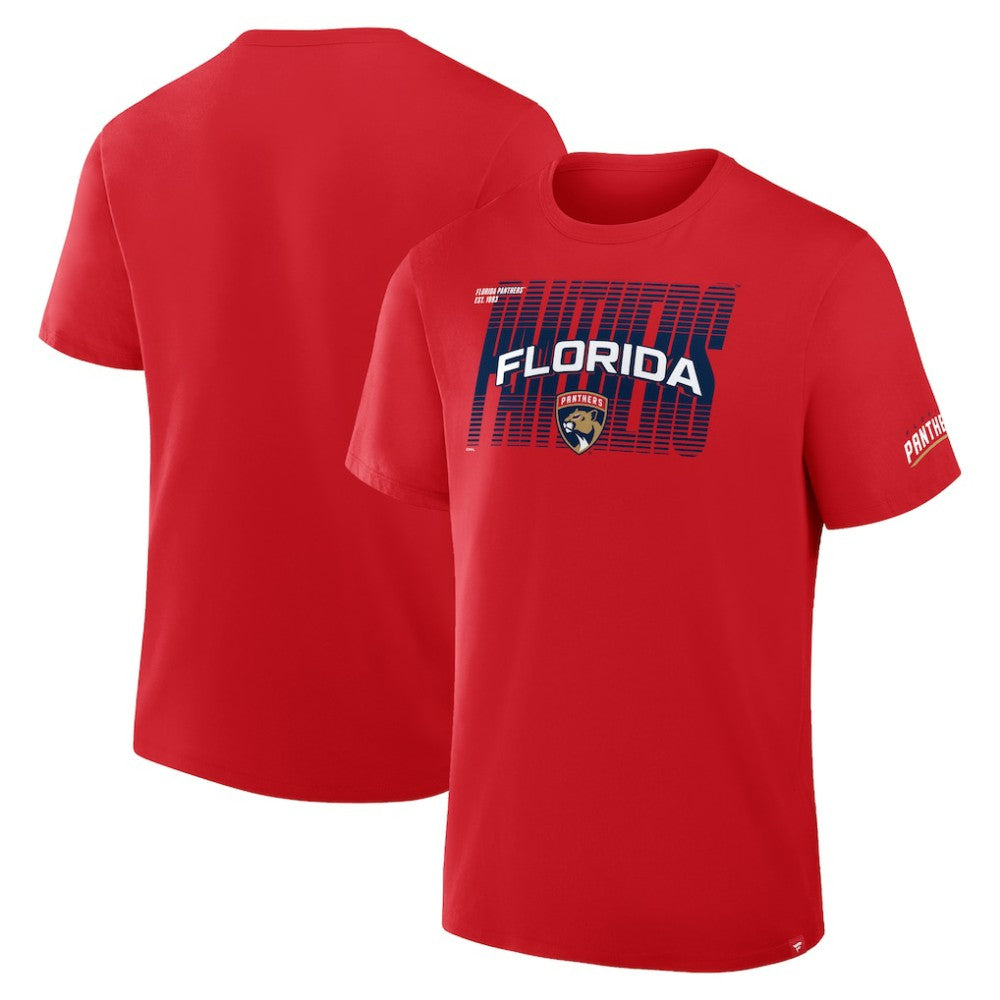 Florida Panthers Fanatics Team Vision Legacy T-Shirt - Red - NHL