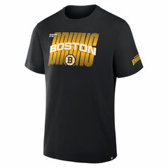 Boston Bruins Fanatics Team Vision Legacy T-Shirt - Black - NHL