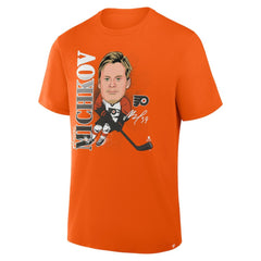 Matvei Michkov Philadelphia Flyers Fanatics Caricature Player T-Shirt - Orange - NHL