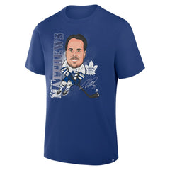 Auston Matthews Toronto Maple Leafs Fanatics Caricature Player T-Shirt - Blue - NHL