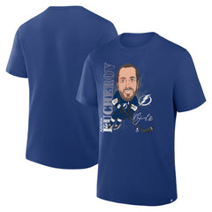 Nikita Kucherov Tampa Bay Lightning Fanatics Caricature Player T-Shirt - Blue - NHL