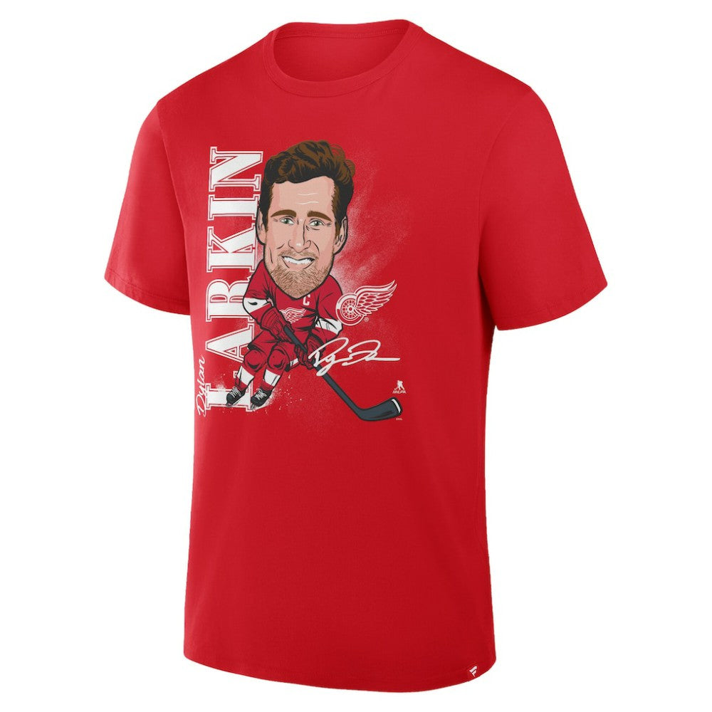 Dylan Larkin Detroit Red Wings Fanatics Caricature Player T-Shirt - Red - NHL
