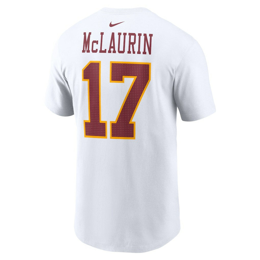 Terry McLaurin Washington Commanders Super Bowl Era Name & Number T-Shirt White | Nike for Sale