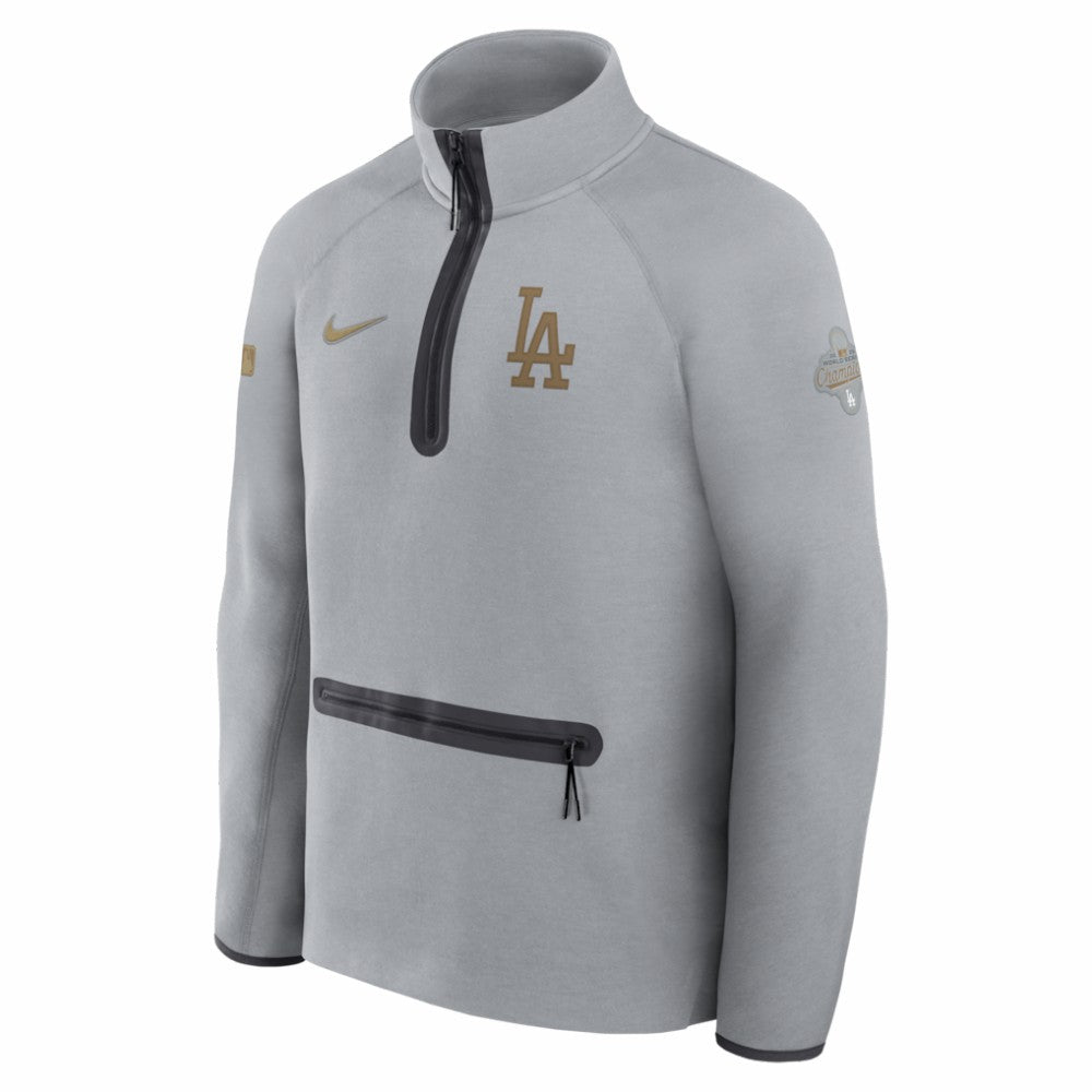 Los Angeles Dodgers Nike 2026 Gold Collection Tech Fleece Half-Zip Pullover - MLB